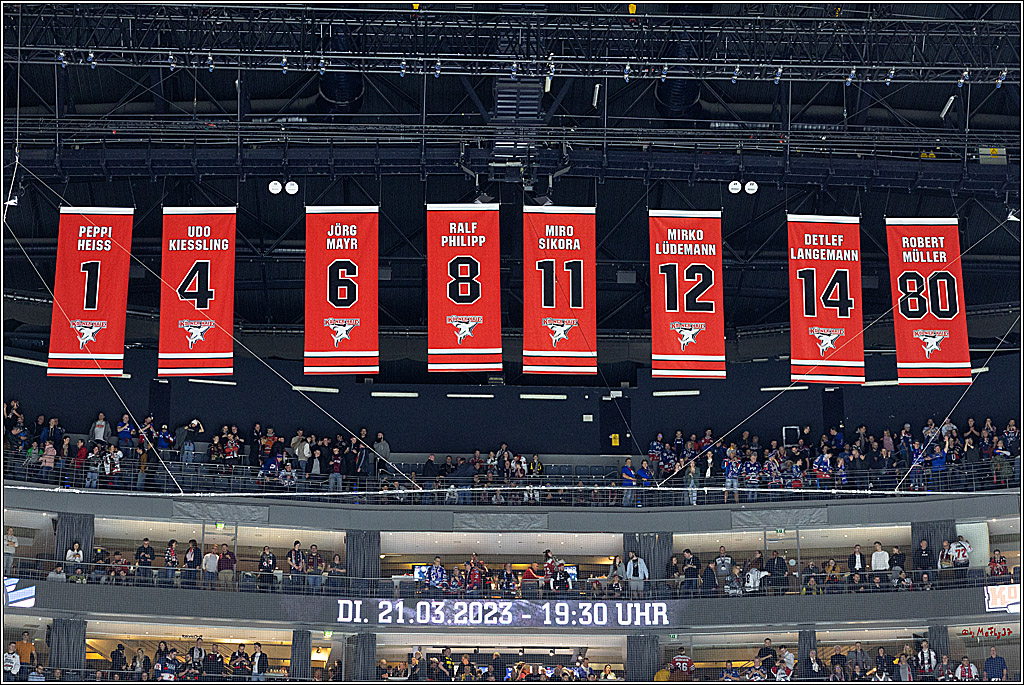 PENNY DEL; Koelner Haie-Adler Mannheim; Koeln, 17.03.2023